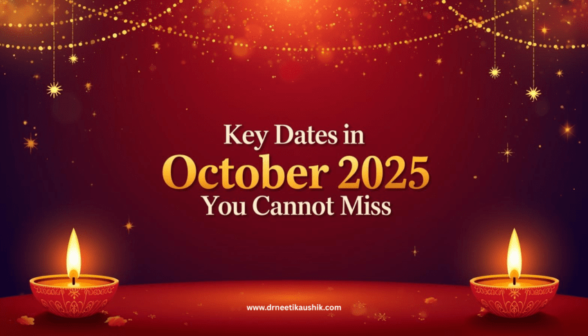 Key Dates in October 2025 You Cannot Miss-Cosmic Calendar & Spiritual Guide