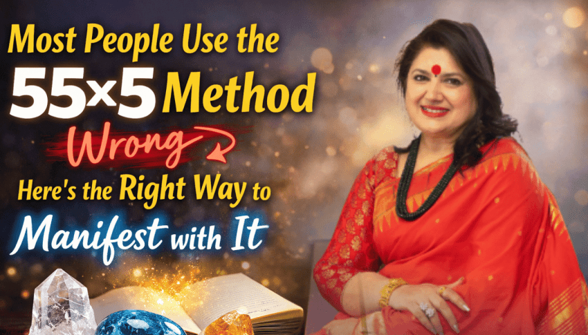 Most People Use the 55×5 Method Wrong — Here’s the Right Way to Manifest with It