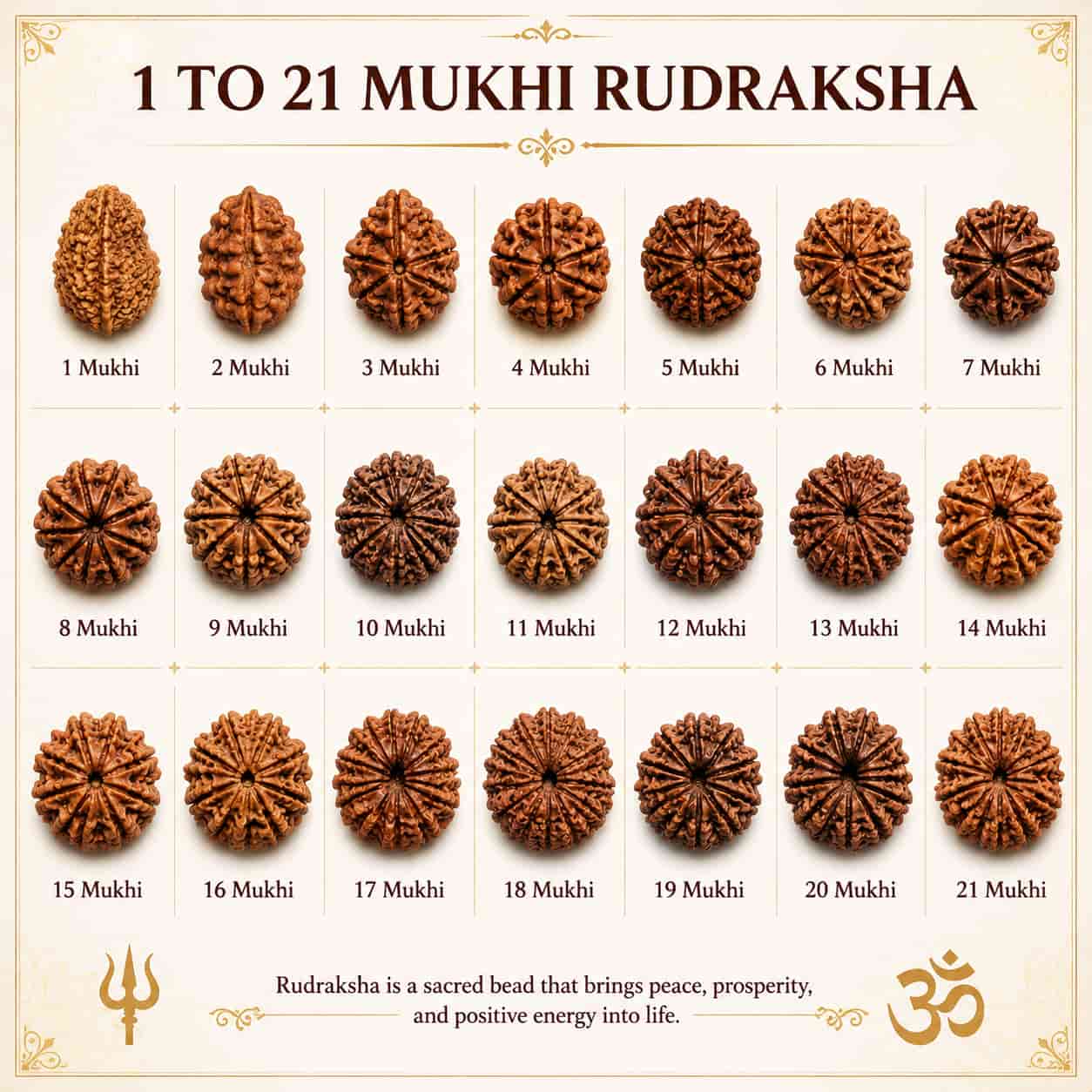 Real Rudraksha mala