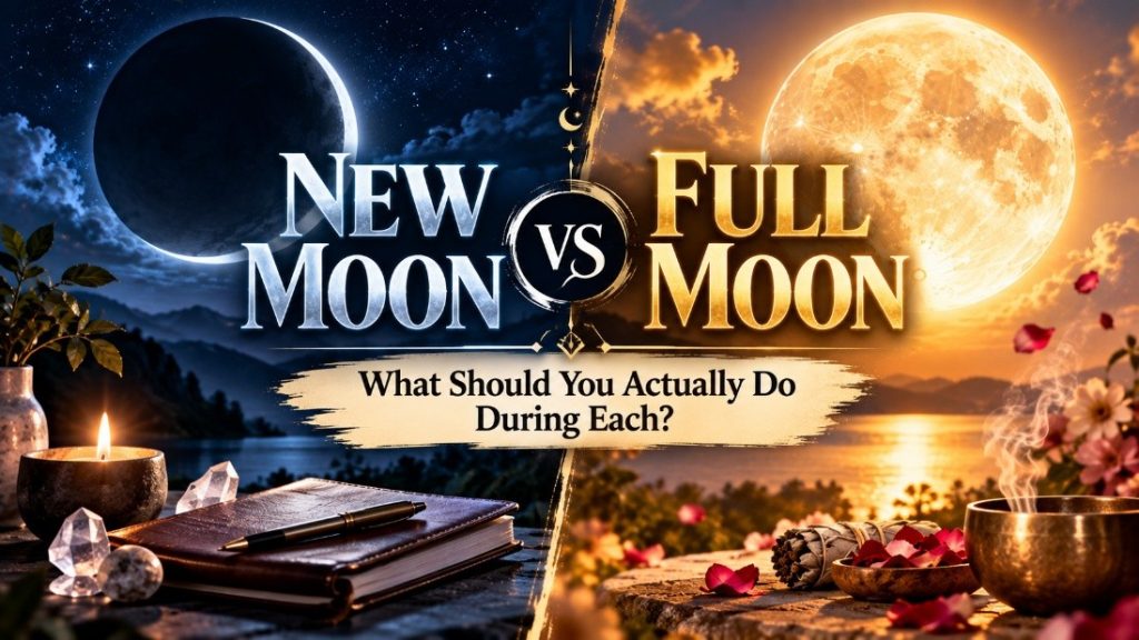 New Moon vs Full Moon-What Should You Actually Do During Each